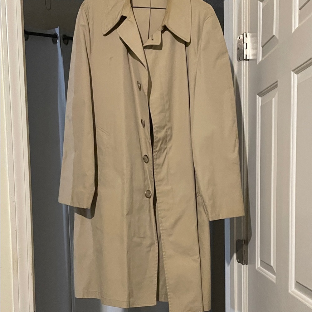 London Fog Tan Men's Raincoat